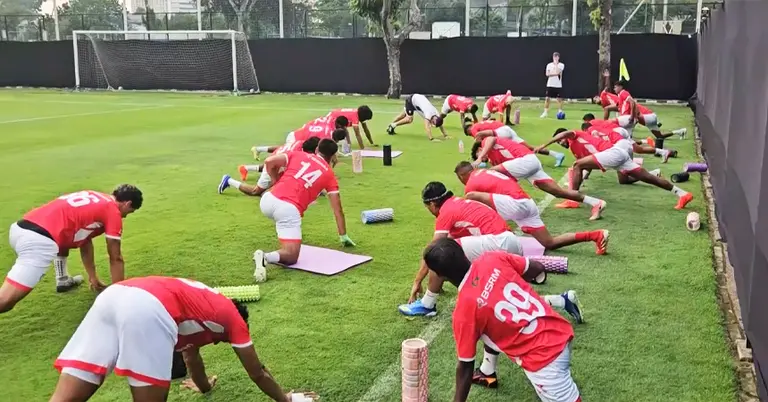 বাংলাদেশ ফুটবল দলের অনুশীলন